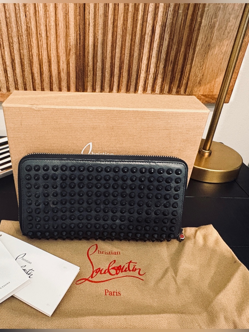 Christian Louboutin Spiked Panettone Wallet